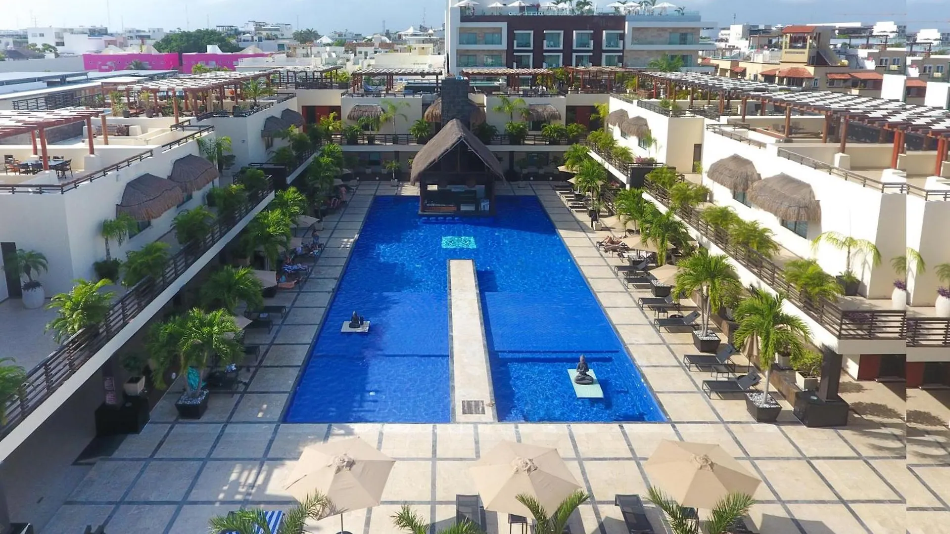 At 1124 Two Bed Reflecting Pool View Close Beach Apartment Playa del Carmen 0*,  Mexico